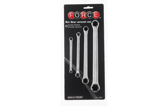Force Torx Ring Wrench Set 4-piece, Image 2