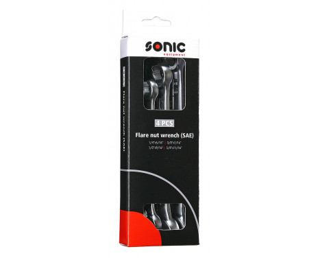 Ring wrench set "open model" (SAE) 4 pieces., Image 2