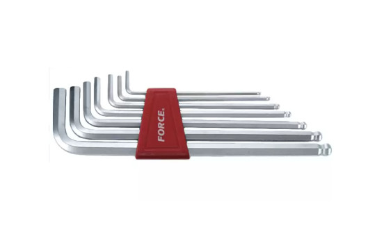 Force Ball socket hex key set extra long 7-piece