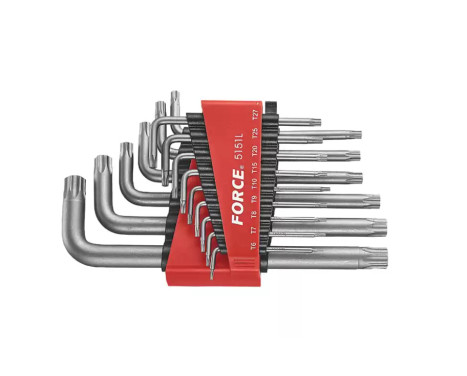 Force L-key set Torx long 15-piece