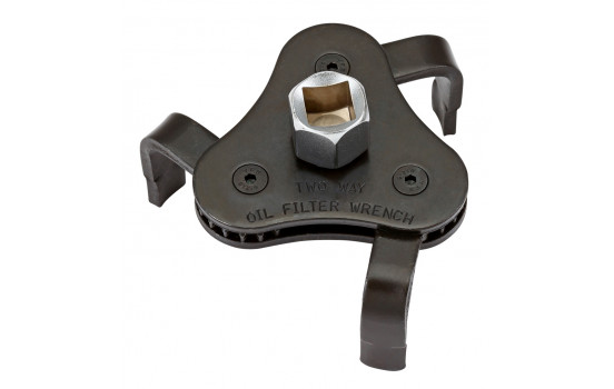 Oil filter wrench, 3 clamps