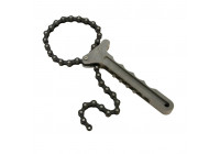 Oil filter wrench with chain [heavy duty]