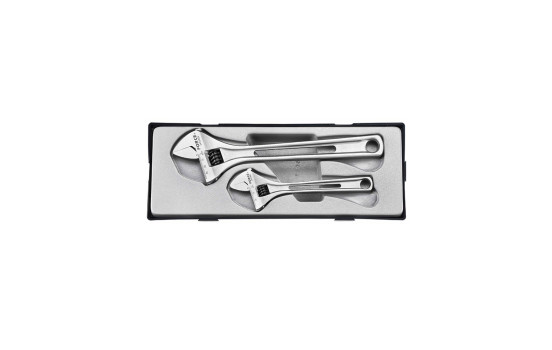 Adjustable wrench set 2 pieces