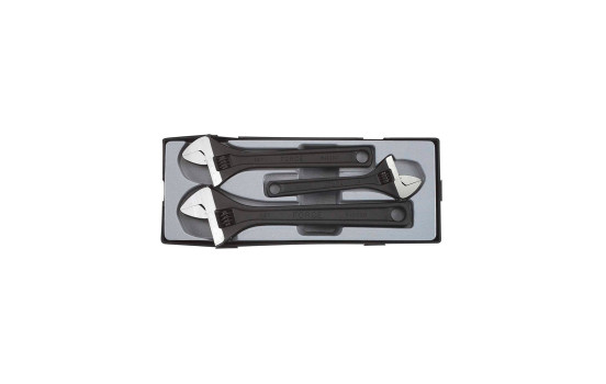 Adjustable wrench set 3 pieces