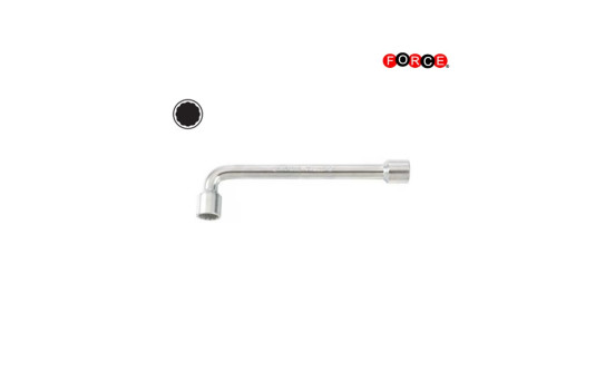 Force angle pipe wrench without hole 12
