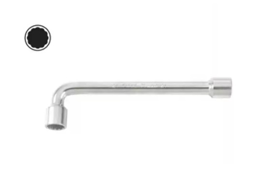 Force Angle wrench without hole (12-sided) 19mm
