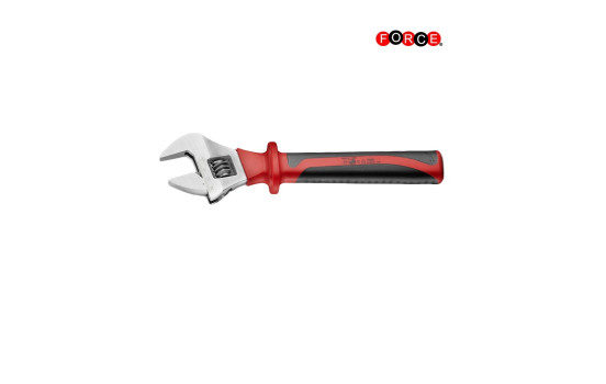 Force insulated adjustable wrench 12"