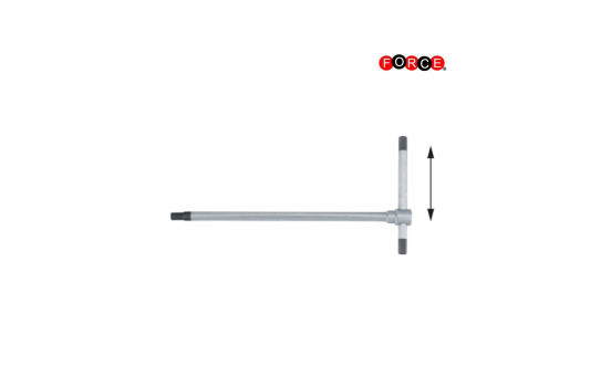 Force adjustable T-handle Allen key 8