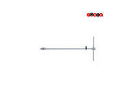 Force T-handle wrench with knee joint 1/2" 700mm