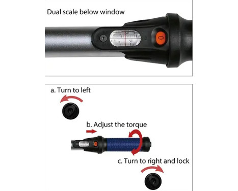 Rooks torque wrench 1/2'' 10-100 nm, Image 3