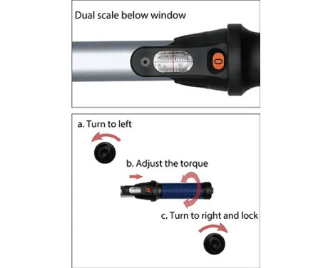 Rooks Torque wrench 1/2'' 2-10 nm, Image 4