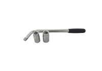 Extendable wheel wrench