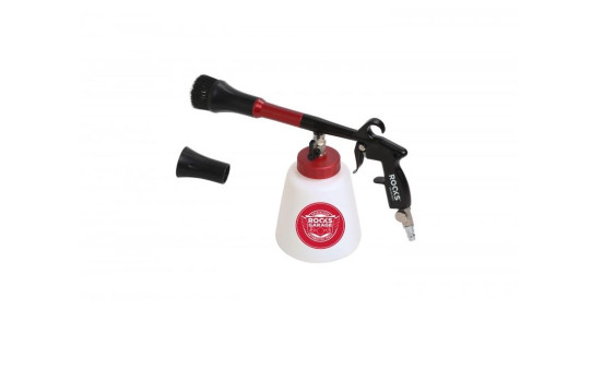 Rooks Blow gun Tornado Pro-Turbo, upholstery cleaning gun, with adjustment, bearing and tank