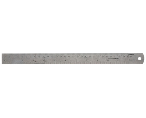 Ruler stainless steel 30cm
