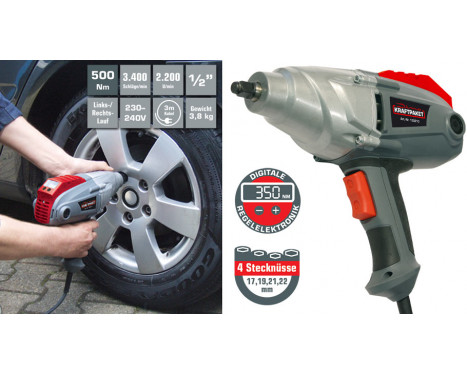 Electric Impact Wrench 500Nm, Image 4