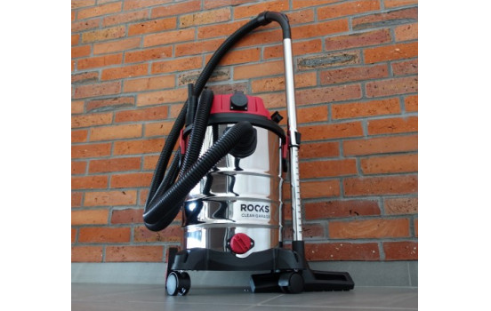 Rooks Dry and Wet 1400W-30L-HEPA Workshop Vacuum Cleaner