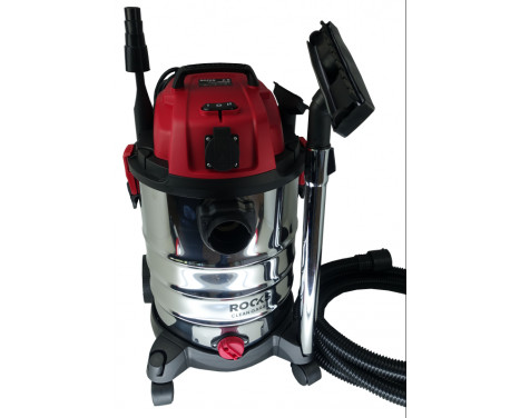 Rooks Dry and Wet 1400W-30L-HEPA Workshop Vacuum Cleaner, Image 2