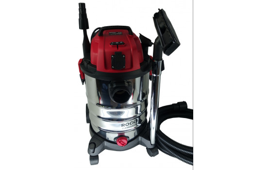 Rooks Dry and Wet 1400W-30L-HEPA Workshop Vacuum Cleaner, Image 2