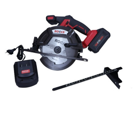 Rooks Hand-held circular saw 18V AQ-One 165 mm including 4.0ah battery, Image 4