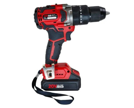 Rooks Impact Drill 20V AQ-One including 2.0ah battery, Image 3