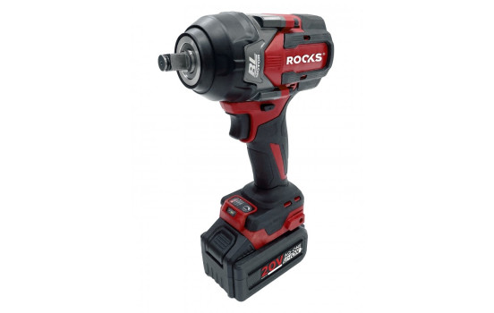 Rooks Impact wrench 20V 1/2'' 750 nm (incl. 4.0ah battery)
