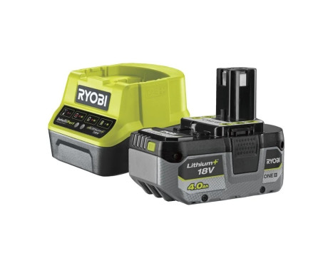 Ryobi ONE+ 18V 1x 4.0 Ah Lithium+ battery & charger set