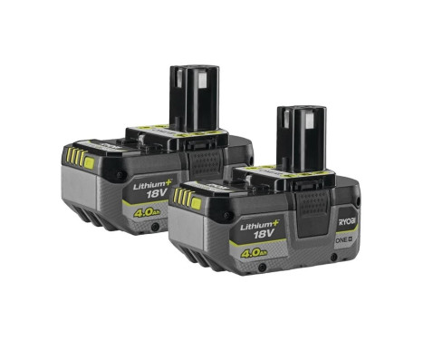 Ryobi ONE+ 18V 2X 4.0Ah Lithium+ battery