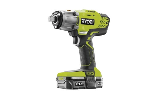 Ryobi ONE+ 18V 3-speed impact wrench 400 Nm (incl. 1x 2.0Ah battery & charger), Image 2