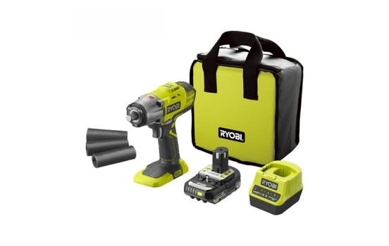 Ryobi ONE+ 18V 3-speed impact wrench 400 Nm (incl. 1x 2.0Ah battery & charger)
