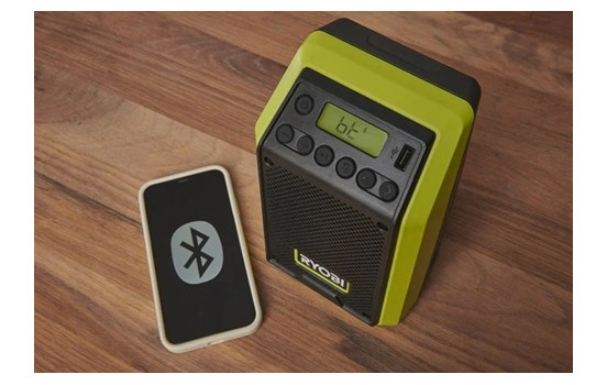 Ryobi ONE+ 18V Battery radio with Bluetooth (excl. battery), Image 3