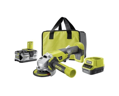 Ryobi ONE+ 18V Cordless Angle Grinder (incl.1x 4.0Ah battery), Image 3