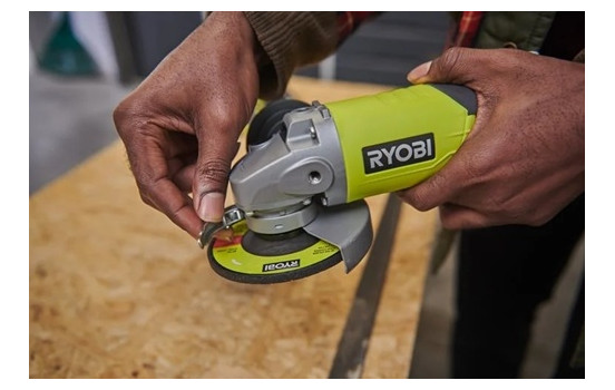 Ryobi ONE+ 18V Cordless Angle Grinder (incl.1x 4.0Ah battery), Image 4