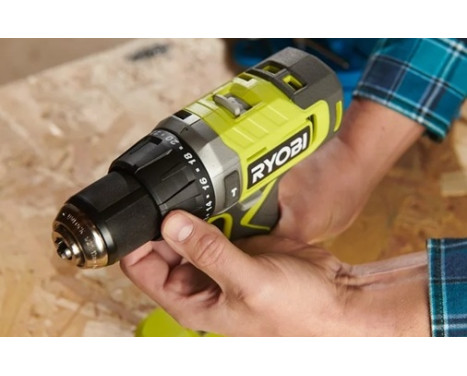 Ryobi ONE+ 18V Cordless Hammer Drill (incl. 1x 5.0Ah & 1x 2.0Ah batteries), Image 4