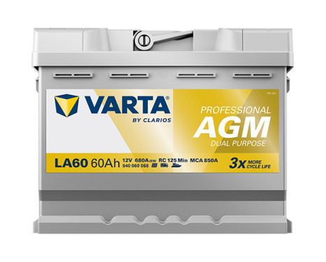 Varta PROFESSIONAL AGM 840060068 battery, Image 3