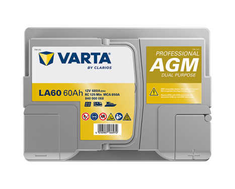 Varta PROFESSIONAL AGM 840060068 battery, Image 4