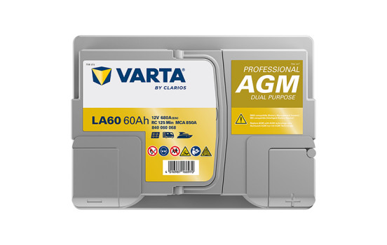 Varta PROFESSIONAL AGM 840060068 battery, Image 4