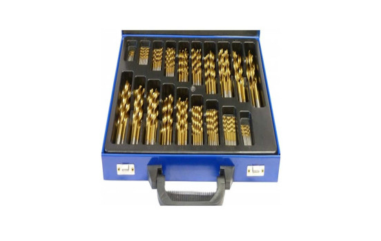 Drill set 170 pieces HSS Din 338