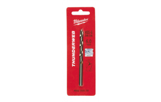 Thunderweb Hss-G Metal drill 6.8mm