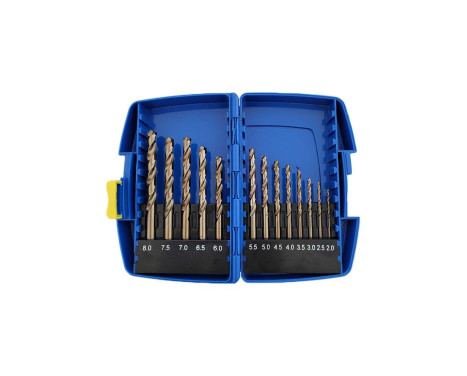 Twist drill set 2-8 mm cobalt