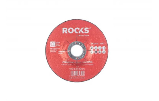 Rooks Metal grinding wheel 125x6.5x22.2 - T27