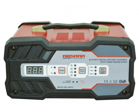 ABSAAR AB-JS012 Battery Charger with Start Booster 75Amp, 12A 6 / 12V Semi-Pro (EU plug), Image 2