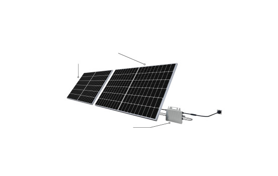 Absaar Solar panels 600W incl. cable and mounting, Image 4