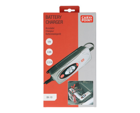 Carpoint BX-1D 12V Battery Charger 3.8 Ampere Lithium, Image 6