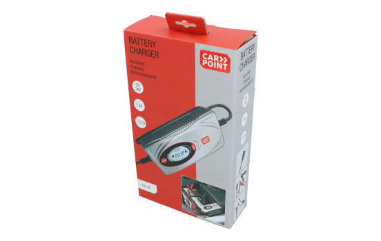 Carpoint BX-2D 12V/24V Battery Charger 7.5 Ampere Lithium