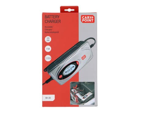 Carpoint BX-2D 12V/24V Battery Charger 7.5 Ampere Lithium, Image 6