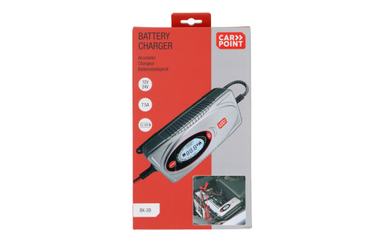 Carpoint BX-2D 12V/24V Battery Charger 7.5 Ampere Lithium, Image 6