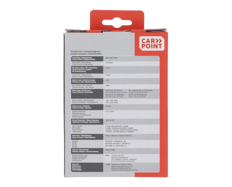 Carpoint BX-2D 12V/24V Battery Charger 7.5 Ampere Lithium, Image 11