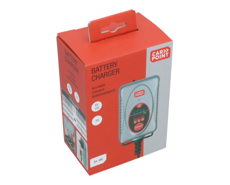 Carpoint BX-4M 6V/12V Battery Charger 1 Ampere, Image 5