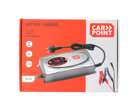Carpoint BX-5M 12V/24V Battery Charger 25 Ampere Lithium, Image 6