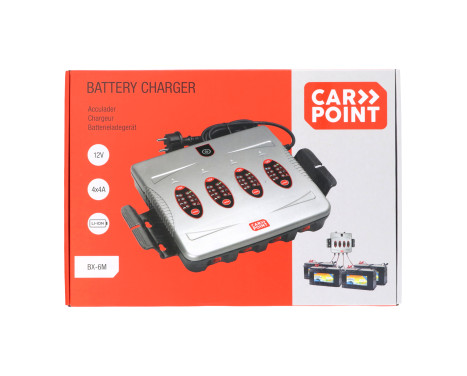 Carpoint BX-6 Battery Charger 16A / 4 Bank